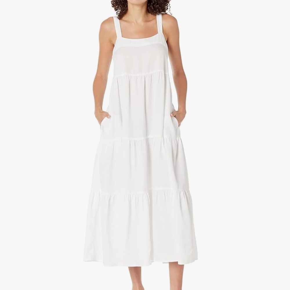 The Drop Women's Britt Tiered Maxi Tent Dress